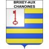 Brixey-aux-Chanoines 55 ville sticker blason écusson autocollant adhésif