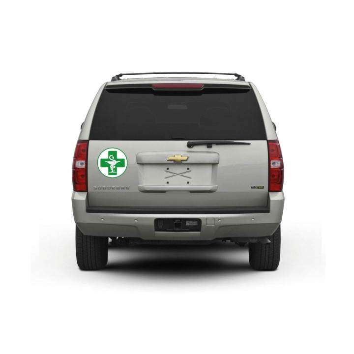 Caduceus health Care Aide sticker sticker