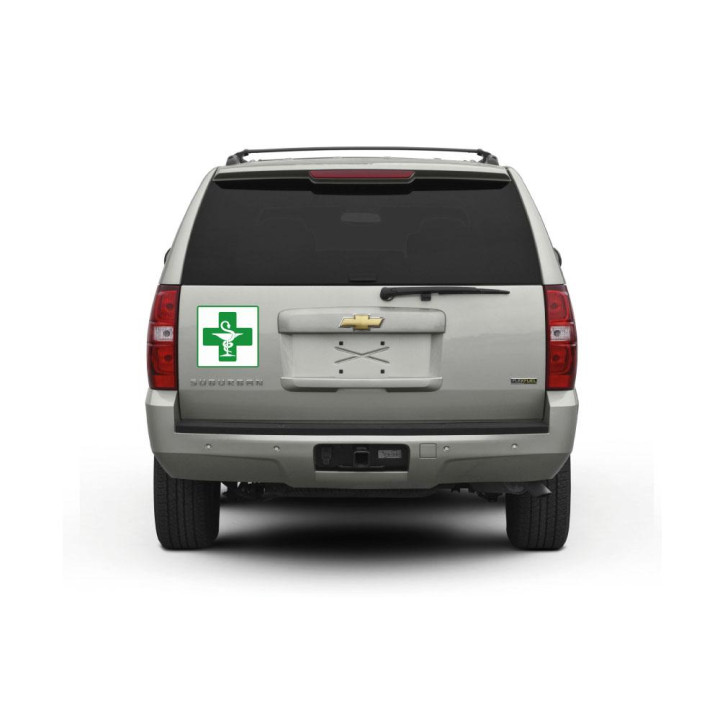 Caduceus health Care Aide sticker sticker