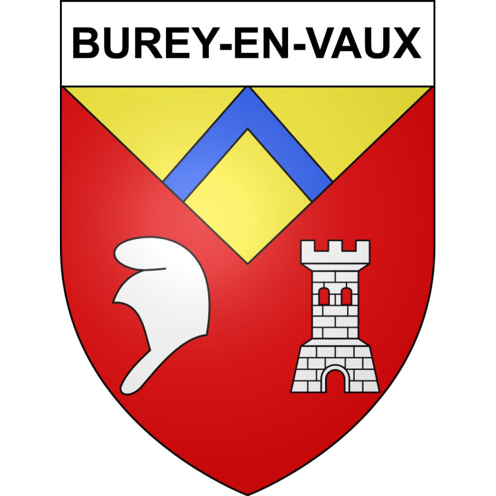 Stickers coat of arms Burey-en-Vaux adhesive sticker