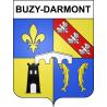 Buzy-Darmont 55 ville sticker blason écusson autocollant adhésif