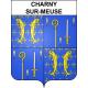 Charny-sur-Meuse 55 ville sticker blason écusson autocollant adhésif