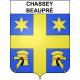 Chassey-Beaupré 55 ville sticker blason écusson autocollant adhésif