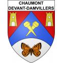 Stickers coat of arms Chaumont-devant-Damvillers adhesive sticker