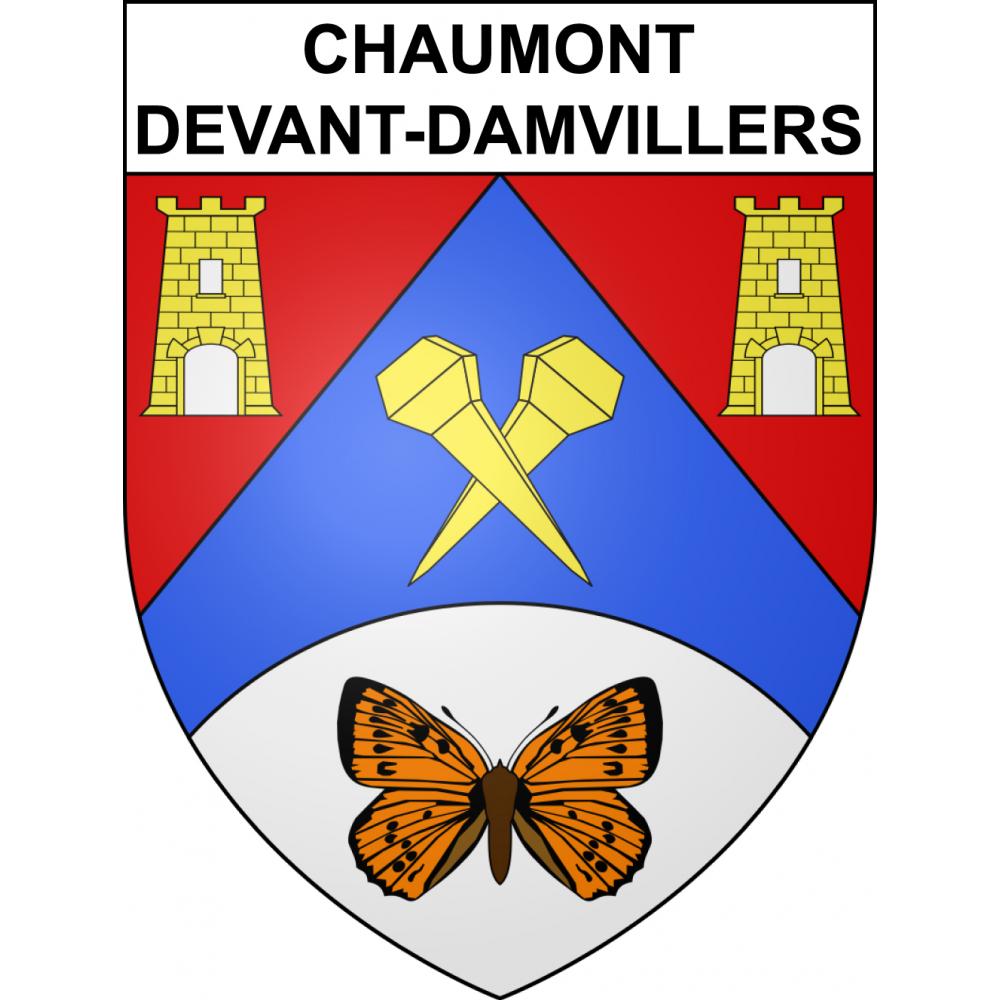 Adesivi stemma Chaumont-devant-Damvillers adesivo