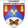 Adesivi stemma Chaumont-devant-Damvillers adesivo