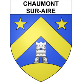 Chaumont-sur-Aire Sticker wappen, gelsenkirchen, augsburg, klebender aufkleber