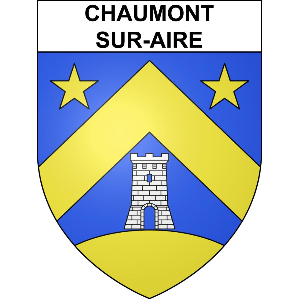 Chaumont-sur-Aire Sticker wappen, gelsenkirchen, augsburg, klebender aufkleber