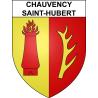 Chauvency-Saint-Hubert Sticker wappen, gelsenkirchen, augsburg, klebender aufkleber
