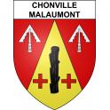 Chonville-Malaumont Sticker wappen, gelsenkirchen, augsburg, klebender aufkleber