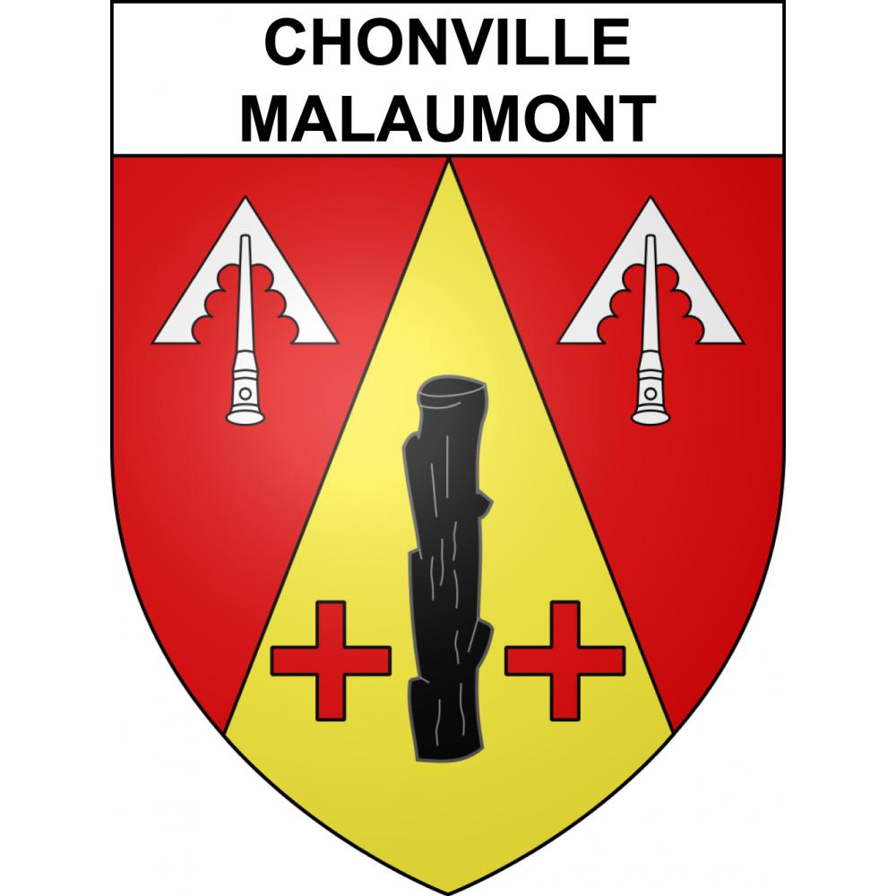 Chonville-Malaumont Sticker wappen, gelsenkirchen, augsburg, klebender aufkleber