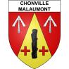 Chonville-Malaumont Sticker wappen, gelsenkirchen, augsburg, klebender aufkleber