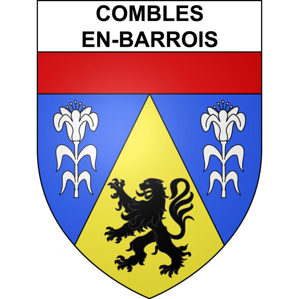 Stickers coat of arms Combles-en-Barrois adhesive sticker