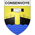 Stickers coat of arms Consenvoye adhesive sticker