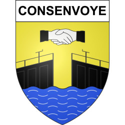 Adesivi stemma Consenvoye adesivo