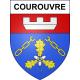 Stickers coat of arms Courouvre adhesive sticker