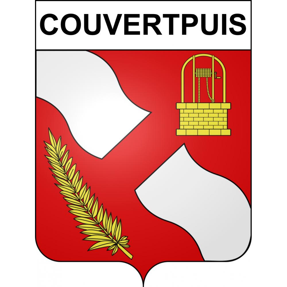 Stickers coat of arms Couvertpuis adhesive sticker