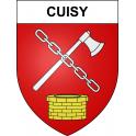 Stickers coat of arms Cuisy adhesive sticker