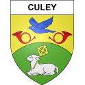 Culey 55 ville sticker blason écusson autocollant adhésif
