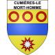 Cumières-le-Mort-Homme 55 ville sticker blason écusson autocollant adhésif