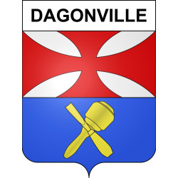 Adesivi stemma Dagonville adesivo