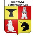 Stickers coat of arms Dainville-Bertheléville adhesive sticker