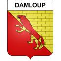 Stickers coat of arms Damloup adhesive sticker