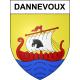 Stickers coat of arms Dannevoux adhesive sticker