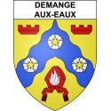 Demange-aux-Eaux Sticker wappen, gelsenkirchen, augsburg, klebender aufkleber