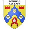 Demange-aux-Eaux Sticker wappen, gelsenkirchen, augsburg, klebender aufkleber