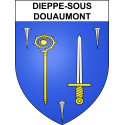 Adesivi stemma Dieppe-sous-Douaumont adesivo