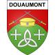 Douaumont Sticker wappen, gelsenkirchen, augsburg, klebender aufkleber