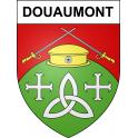 Douaumont 55 ville sticker blason écusson autocollant adhésif