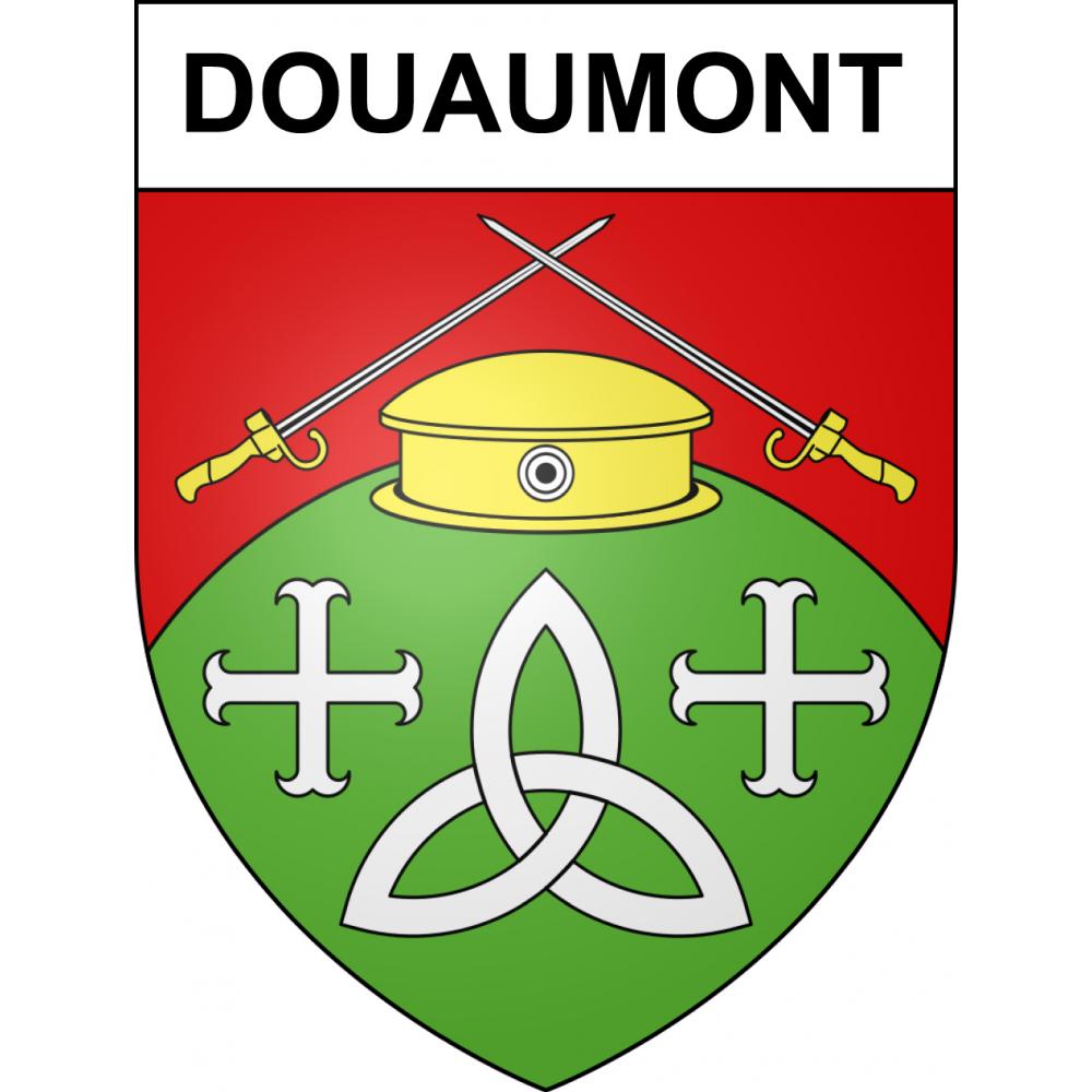 Douaumont 55 ville sticker blason écusson autocollant adhésif