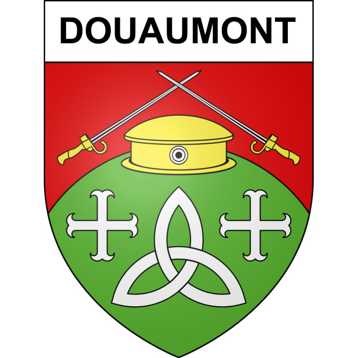 Stickers coat of arms Douaumont adhesive sticker