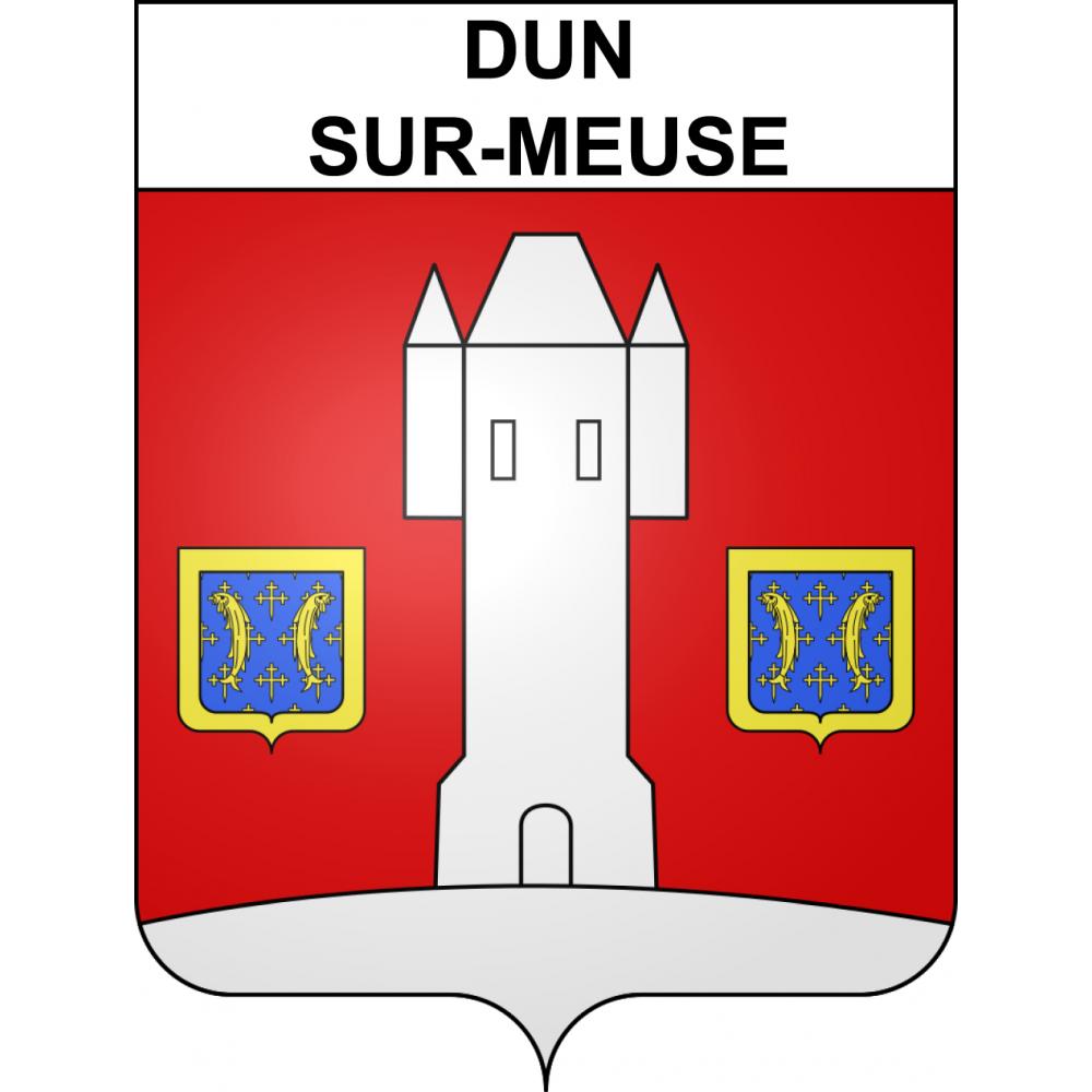 Adesivi stemma Dun-sur-Meuse adesivo