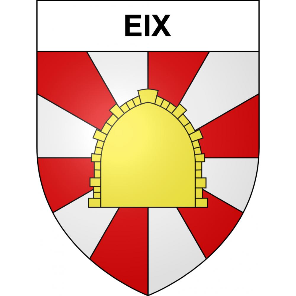 Eix Sticker wappen, gelsenkirchen, augsburg, klebender aufkleber