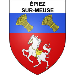 Épiez-sur-Meuse Sticker wappen, gelsenkirchen, augsburg, klebender aufkleber