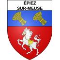 Épiez-sur-Meuse Sticker wappen, gelsenkirchen, augsburg, klebender aufkleber