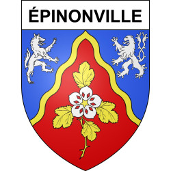 Adesivi stemma Épinonville adesivo
