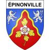 Épinonville 55 ville sticker blason écusson autocollant adhésif