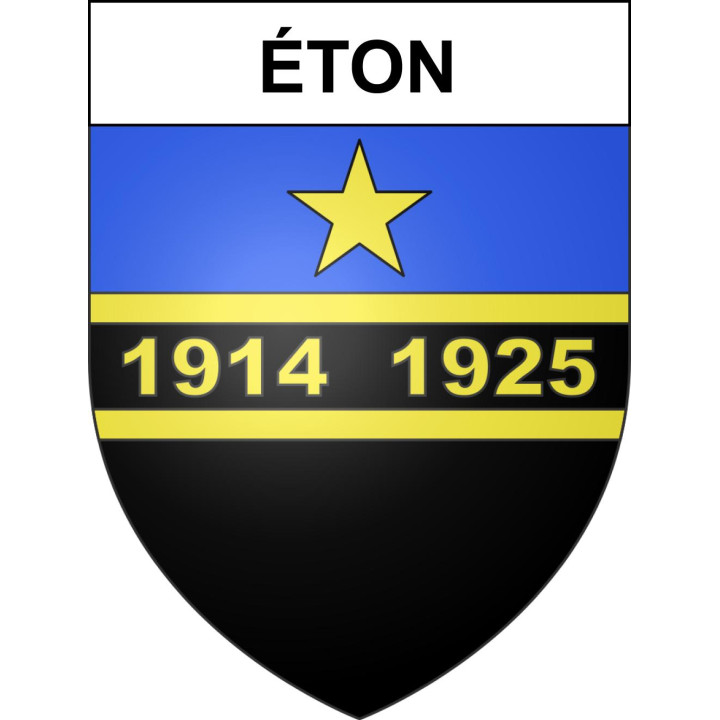 Stickers coat of arms Éton adhesive sticker