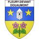 Fleury-devant-Douaumont Sticker wappen, gelsenkirchen, augsburg, klebender aufkleber