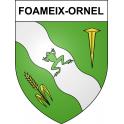 Foameix-Ornel 55 ville sticker blason écusson autocollant adhésif
