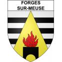 Forges-sur-Meuse 55 ville sticker blason écusson autocollant adhésif