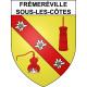 Stickers coat of arms Frémeréville-sous-les-Côtes adhesive sticker