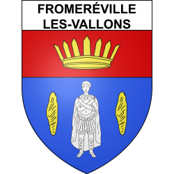 Adesivi stemma Fromeréville-les-Vallons adesivo