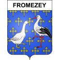 Stickers coat of arms Fromezey adhesive sticker