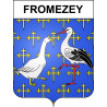 Fromezey 55 ville sticker blason écusson autocollant adhésif