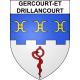 Adesivi stemma Gercourt-et-Drillancourt adesivo